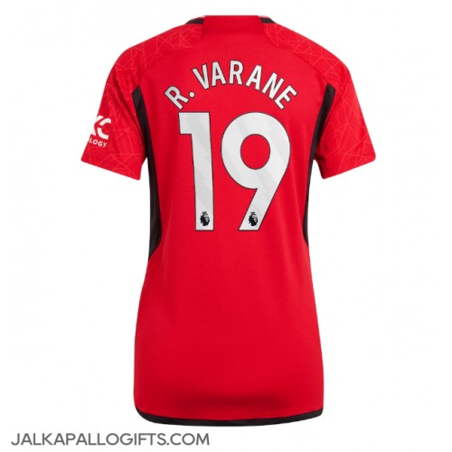 Manchester United Raphael Varane #19 Kotipaita Naiset 2023-24 Lyhythihainen